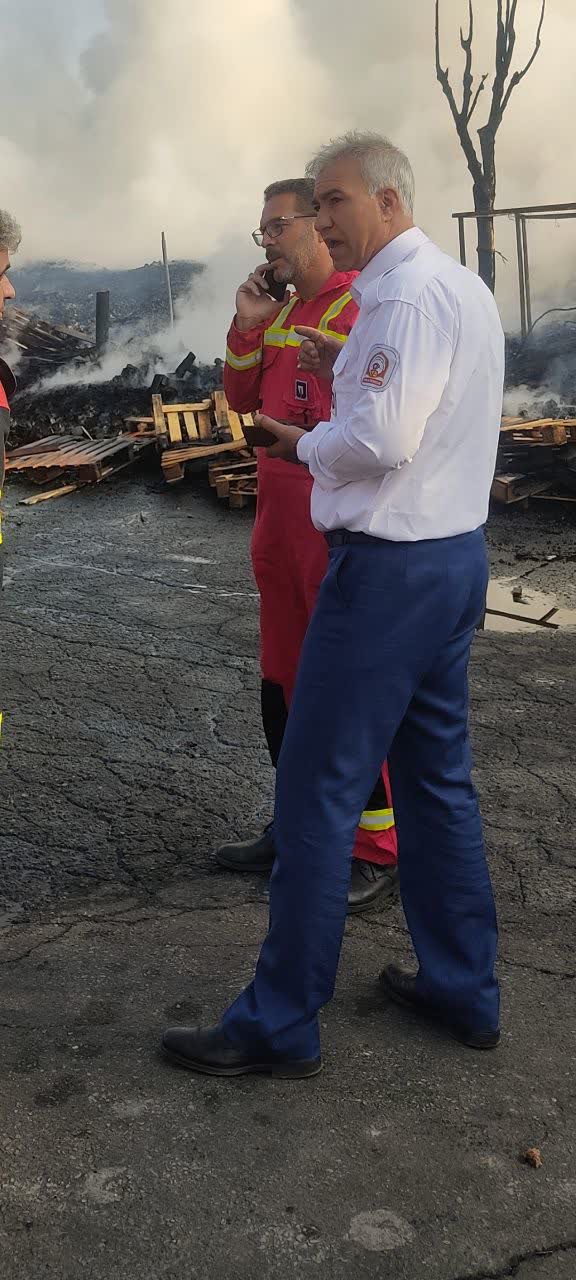 پیام قدردانی سازمان آتش‌نشانی شهرداری گلستان از آتش نشانی اسلامشهر