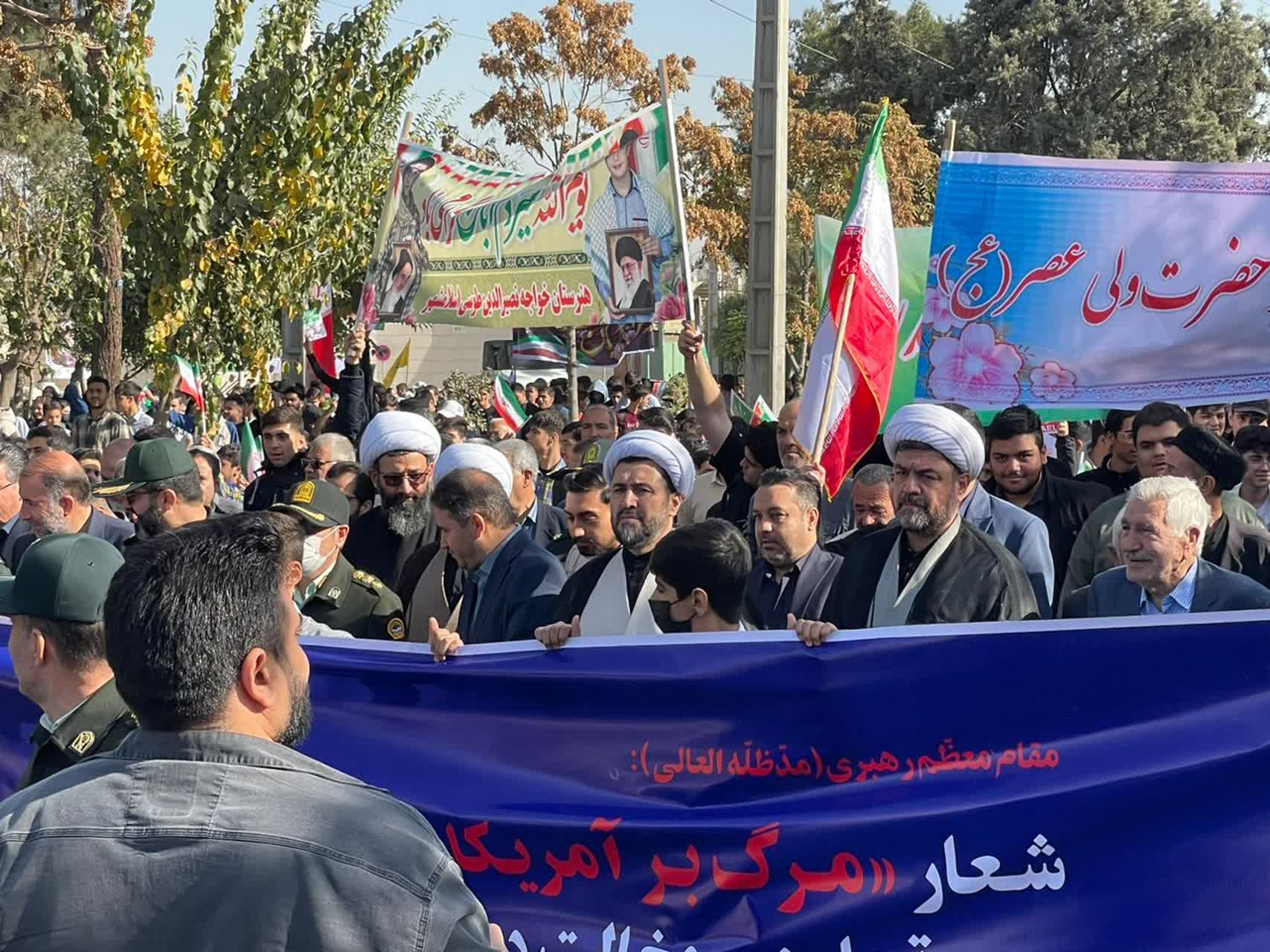 گرامی‌داشت یوم‌الله 13 آبان با حضور سازمان آتش‌نشانی و خدمات ایمنی اسلامشهر