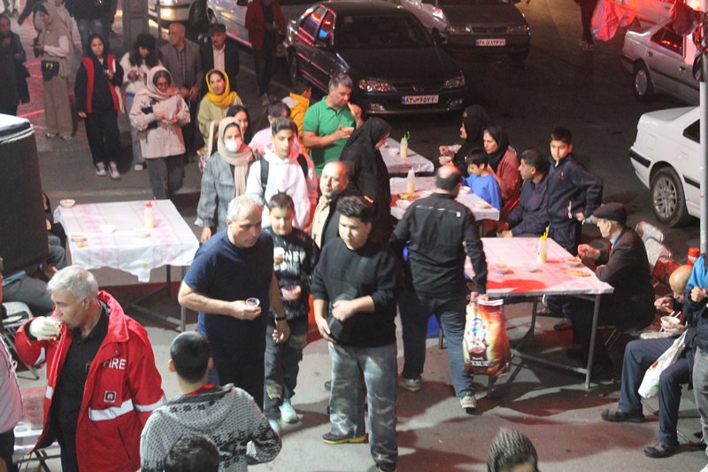 برگزاری مراسم پرشور عزاداری حضرت زهرا(س) در ایستگاه شماره 2 آتش‌نشانی شهید صفی‌زاده