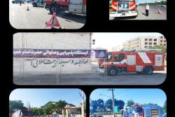 آماده‌باش کامل نیروهای آتش‌نشانی و خدمات ایمنی شهرداری اسلامشهر جهت ایمنی مراسم سالگرد امام خمینی (ره) در اسلامشهر